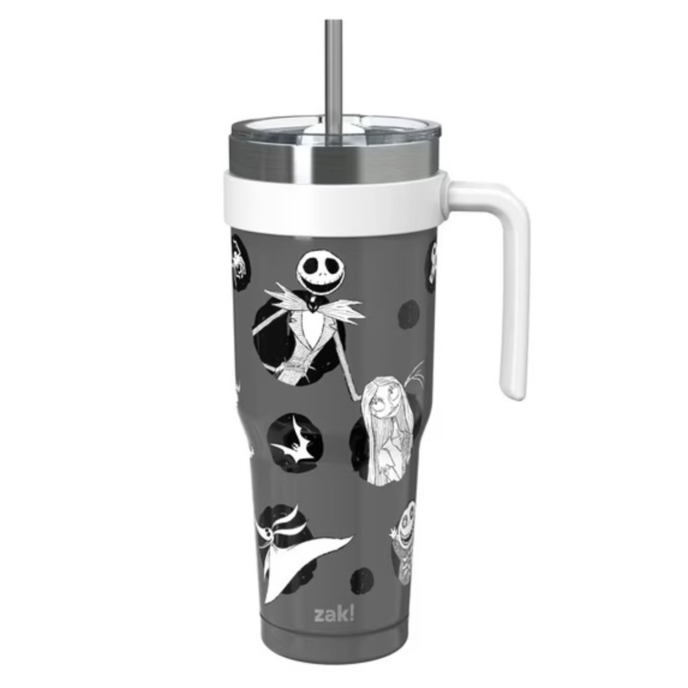 Zak Designs 40oz NBC Halloween Straw‎ Handle Tumbler